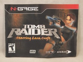 Tomb Raider Starring Lara Croft (Nokia N-Gage) Authentic Complete in Box CIB