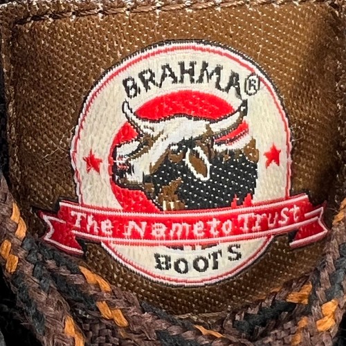 Brahma Herren MNBR0340100 Braun Raid Stiefel Stahlkappe Schnürung Größe 10 Arbeitsstiefel - Bild 10 von 10