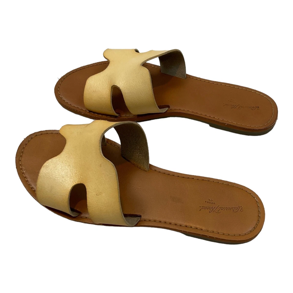 Yellow cheap sandals target