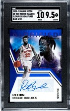 2020-21 Panini Recon Reggie Bullock Glorified SGC 9.5 w/10 Auto Blue /49