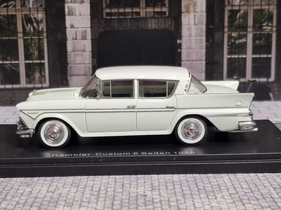 1/43 NEO SCALE MODELS - RAMBLER CUSTOM 6 SEDAN 1958