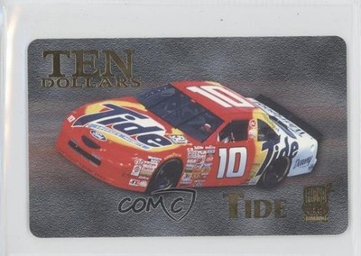 1997 Finish Line Phone Pak Racing 2 Cards Ten Dollars 287/360 Tide #72 19lw