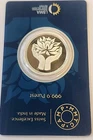 MMTC.PAMP 10 GRAMS FINE SILVER ROUND IN CASE-LBMA REFINER