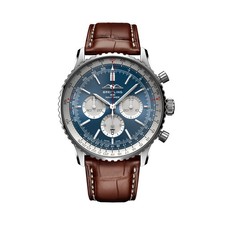 Breitling Navitimer B01 Chronograph 46 Blue Dial Watch AB0137211C1P1