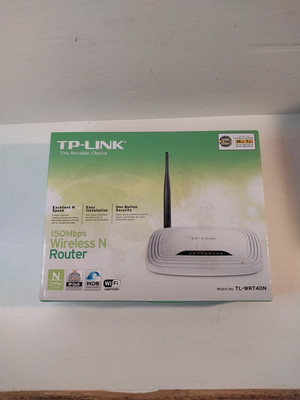 TP-Link TL-WR740N 150 Mbps 4-Port 10/100 Wireless N Router WiFi Internet College