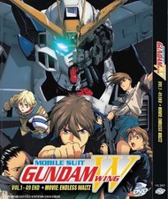 Mobile Suit Gundam Wing Dvd Vol.1-49 Endendless Waltz Movie Anime Set Eng Dub Mobile Suit Gundam Wing Dvd Vol.1-49 Endendless Waltz Movie Anime Set Eng Dub