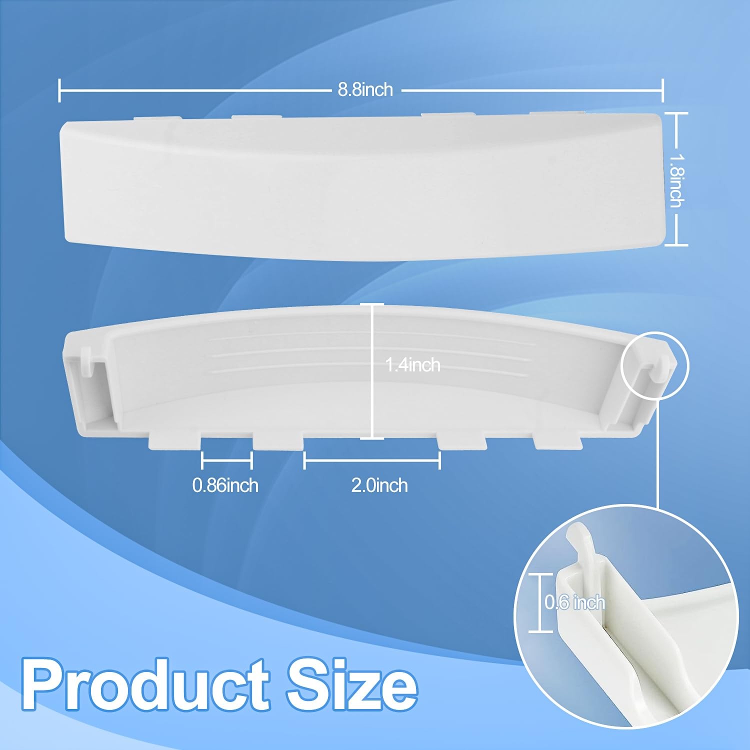 Replacement GE GUD27ESSMWW Dryer Handle for GE Clothes Laundry Dryer Parts