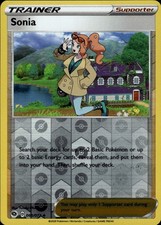 Sonia Uncommon Champion's Path 65/73 Supporter Reverse Holo Pokemon Card