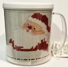 Stitch a Mug, White, cross stitch kit & chart - Crafter's Pride