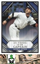 2020 Topps Update 20 Years of The Captain Blue #YOC-05 Derek Jeter Yankees