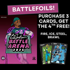 2026 Bo Jackson's Battle Arena Battlefoil 