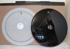 2 Stück Remo 24" Bass Drumhead Lot Powerstroke & Ebony Serie Weather King & Muff`l