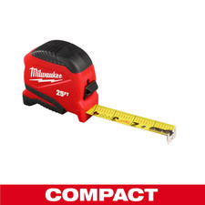 Milwaukee Tool 25ft Compact Tape Measure