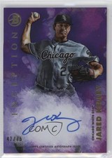 2021 Bowman Inception Fuchsia Foil 42/75 Jared Kelley #PA-JK Auto 0cv