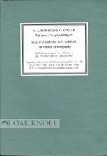 A A Boraiko / LASER SPLENDID LIGHT AND H J CAULFIELD & C O'REAR THE WONDER 1984