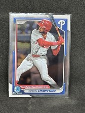 2024 Bowman - Chrome Prospects #BCP-17 Justin Crawford (RC) NM