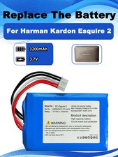 CP-HK03 3.7V 3200mAh GSP805070 Battery For Harman Kardon Esquire 2 Speaker
