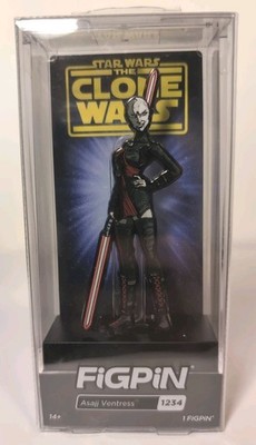 FiGPiN Star Wars The Clone Wars - Asajj Ventress #1234 *LOCKED*