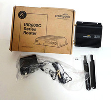 CRADLEPOINT 4G LTE ROUTER MODEL S5A907A PART IBR650C-150M-D BLACK 