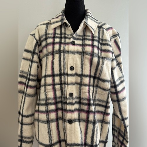 Alpine Design M Plaid Button-Up Jacket w Pockets 581 - Photo 2/8