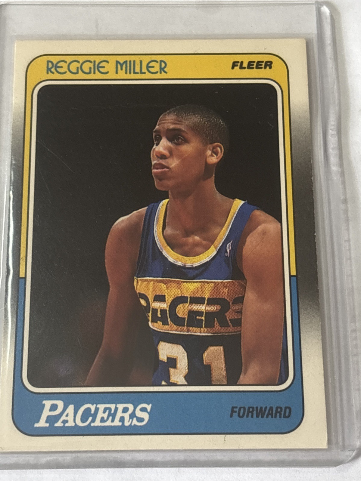 1988-89 Fleer - Reggie Miller #57