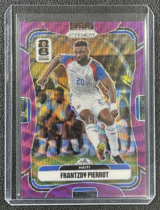 FRANTZDY PIERROT 2026 PANINI PRIZM WORLD CUP #239 PURPLE WAVE 29/95 HAI