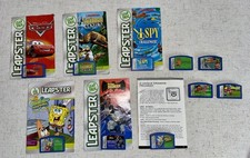 Lot of 10 Leap Frog Leapster Explorer Leap Pad Learning Game Cartridges
