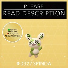 Shiny Spinda Broken Heart (Instant Registered/30 day Ultra Friends) - Pokemon Go