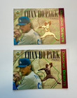 Upper Deck Diamond Debuts/Electric Diamond Chan Ho Park Dodgers #520 Lot (2)