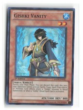 Gishki Vanity HA05-EN032 Super Rare 1st Edition Yu-Gi-Oh!