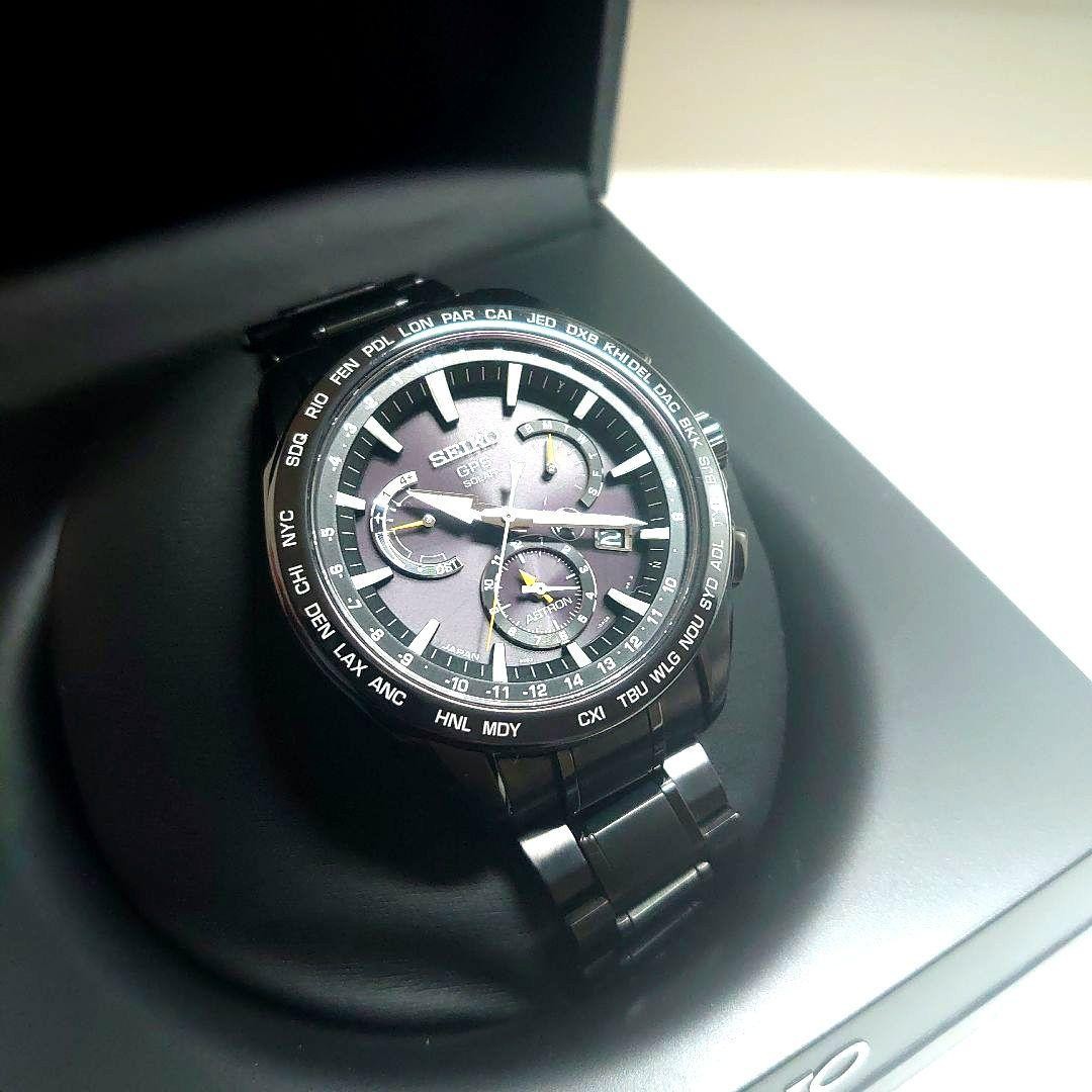 Seiko Astron SBXB079 8X53 GPS Solar Titanium 1.77in Case 6.69in Wrist image 6