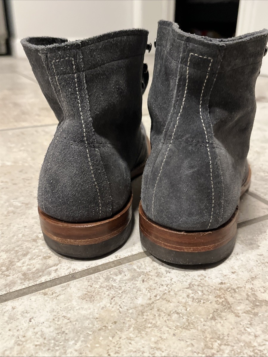 Wolverine 1000 Mile Gray  Suede Casual Wolverine 1000 Mile Axel W990183 Mens Gray Suede Casual  main image 4