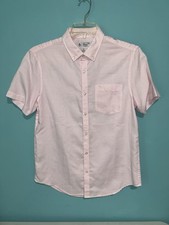 NWOT Original Penguin Men's Pink Short Sleeve Shirt Size Medium