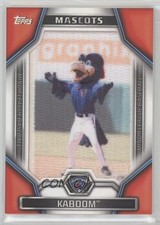2015 Topps Pro Debut Mascots Manufactured Patch Kaboom #MLM-14 Patch md3