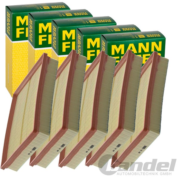 5X MANN-FILTER C 29 168 Luftfilter 5-STÜCK!-image