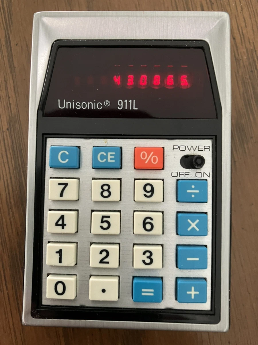 Unisonic Vintage Calculator for sale - eBay