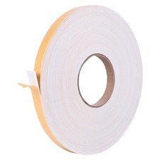 Self Adhesive Foam Tape Weatherstrip 1/2in x 1/16in x 66Ft High Density Foam ...