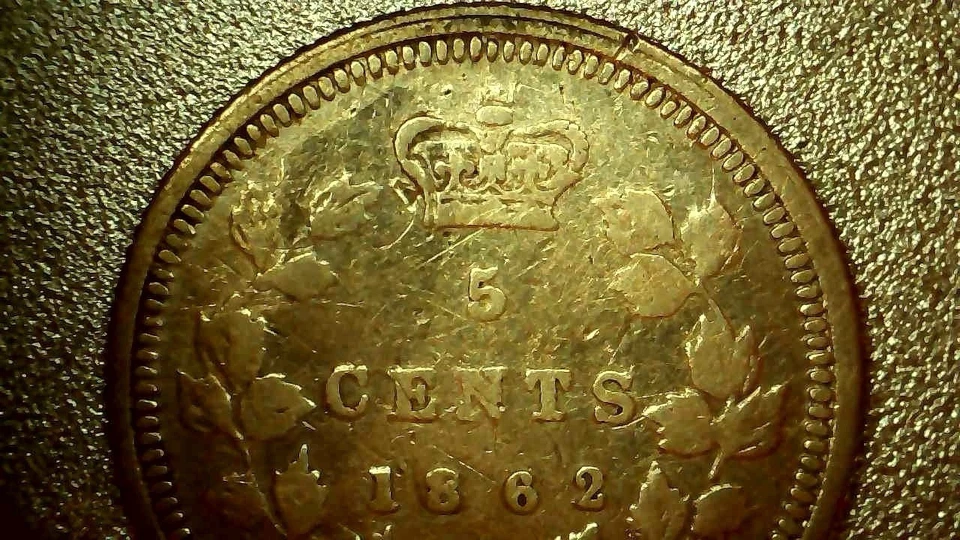 1862 New Brunswick 5 Cents, Very Fine - Image 3 of 4