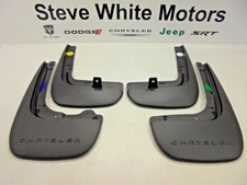 17-25 Chrysler Pacifica Deluxe Front & Rear Splash Guards Mud Flaps Set Mopar