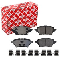 FEBI BREMSBELÄGE SATZ HINTEN passend für MAZDA 2 TOYOTA C-HR COROLLA YARIS | 180