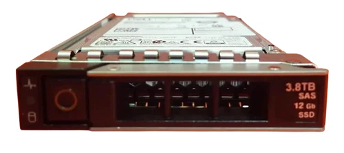 NEW Dell 3.84TB 2.5" SAS 12Gb RI TLC Hot-Plug SSD KPM6XRUG3T84 H9TT5 + 14G Caddy