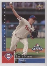 2008 Philadelphia Phillies World Series Champions Box Set Brett Myers #PP-12 1u6
