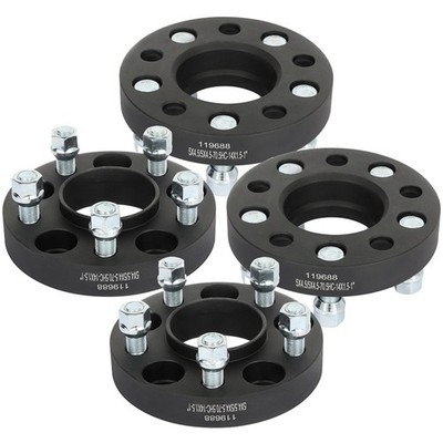 4Pcs 1'' Hubcentric Wheel Spacers 14x1.5 For 2015-2023 Ford Mustang 5x4.5 5x114.3