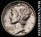 1944-D Mercury Dime- Silver- Scarce High Grade Luster No Reserve #J236
