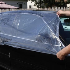 High Tack Collision Wrap Free Utility Knife 3 Mil 3-Ply Self hesive Crash Wrap f