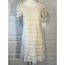 Made for Impulse Crochet Lace Dress Women's Size S Short Sleeve