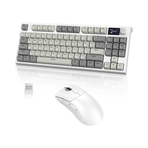ATTACK SHARK K86+R1 Tri-mode Mechanical Hot-swap Socket keyboard and mouse Set - Picture 25 of 27