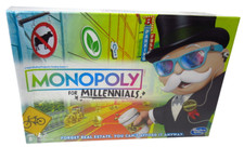 Hasbro Monopoly For Millennials Board Game 2018 - Sealed Ages 8+