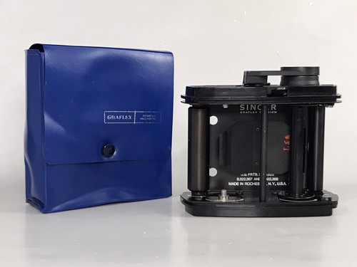 Graflex Singer Divison per supporto posteriore pellicola rotolo medio formato 6x7 120