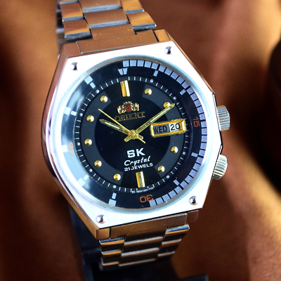 Vintage Japane Watch Orient SK Sea King Crystal KD King Diver